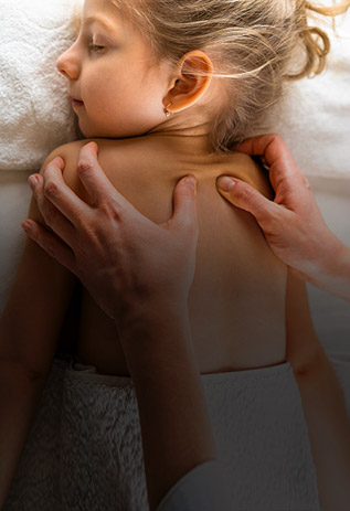 Kinder-Verwöhnmassage